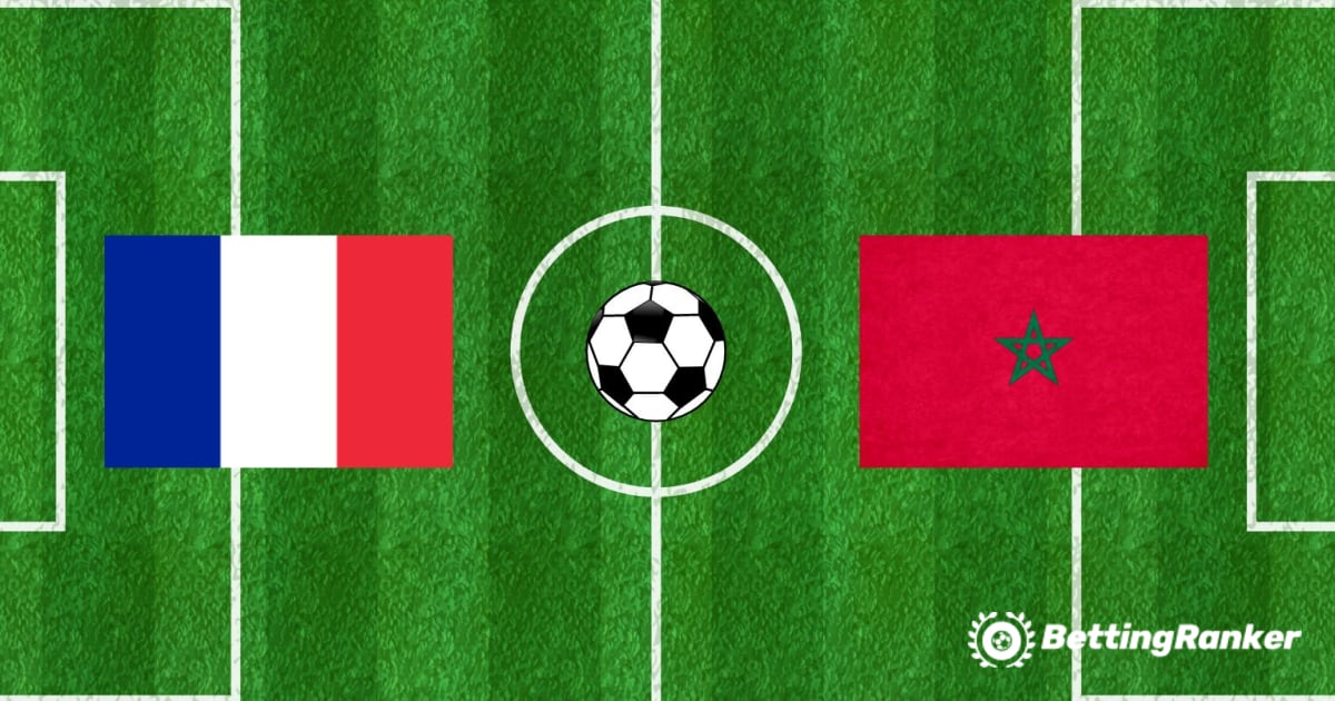 Halbfinale der FIFA Fussball-Weltmeisterschaft 2022 – Frankreich gegen Marokko