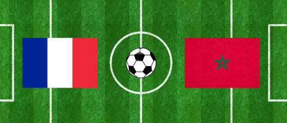 Halbfinale der FIFA Fussball-Weltmeisterschaft 2022 â€“ Frankreich gegen Marokko