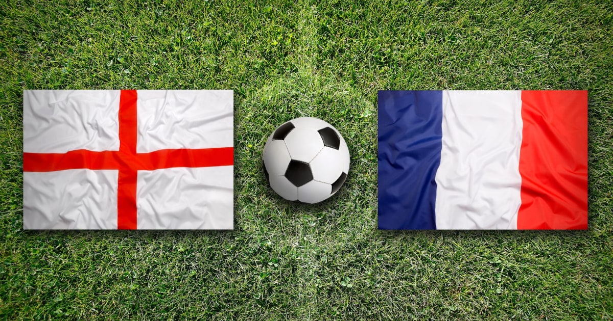 Viertelfinale der FIFA Fussball-Weltmeisterschaft 2022 â€“ England gegen Frankreich